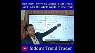 Success Route For Trading  Stock Market  Siddus Trend Trader [upl. by Yerggoeg]