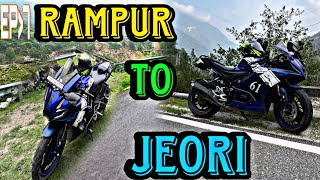 EP7 RAMPUR TO JEORI  CRAZY SOLO RIDE 🤪 k modgil 5830 [upl. by Hgeilyak]