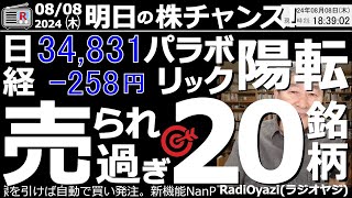 【投資情報株チャンス】相場はこれからどうなる？株価は上がるのか？また急落が来るのか？今買える銘柄は何か？なにを基準に選べばいいのか？日経のパラボリックは売りから買いに「陽転」し強くなった●歌：休み [upl. by Schapira]