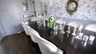 Interior Design — Floral Sweet amp Pretty Dining Room Makeover [upl. by Nila]