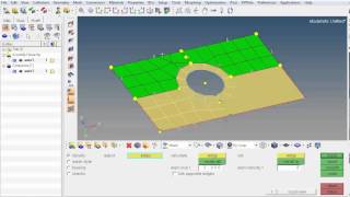 Hypermesh Meshing Bolt Hole [upl. by Yarased]