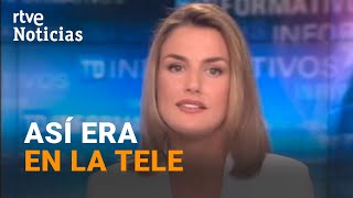 La REINA LETIZIA cumple 50 AÑOS Cómo era la JOVEN PERIODISTA que conocimos en el TELEDIARIO  RTVE [upl. by Nilerual]