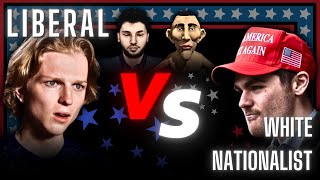 TikTok Liberal COOKS Nick Fuentes In HEATED Debate [upl. by Thibaud]