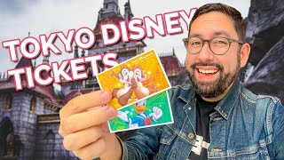 Buying Tokyo Disneyland Tickets in 2024  5 Things You NEED to Know [upl. by Goddord]