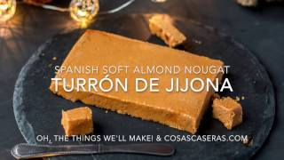 Turrón de Jijona Turrón Blando de Almendras [upl. by Winny]