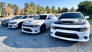 4 Dodge Charger RT’S Takeover ATL… [upl. by Yeniar]