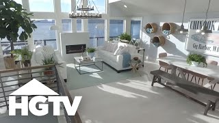 Interior WalkThrough  HGTV Dream Home 2018  HGTV [upl. by Sivartal]