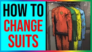 Lethal Company How to Change Suit QUICK GUIDE [upl. by Nikolai]