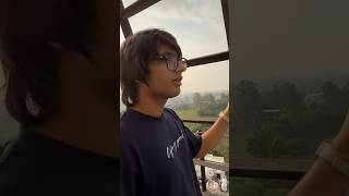 Itni Upar Tanki per Chadh gai😱 souravjoshivlogs vlog funny shorts [upl. by Namia]