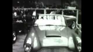 Le salon de lquotauto Paris 1960 film damateur en 8mm [upl. by Jago]