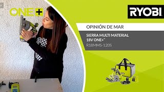 Sierra multi material 18V ONE™  Opinión de Mar  RYOBI® [upl. by Aiker]