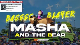 DJ MASHA AND THE BEAR VIRAL TIKTOK BASS BLAYER X STYLE MUGWANTI DI JAMIN HOREG POL ALFIN REVOLUTION [upl. by Acenes]