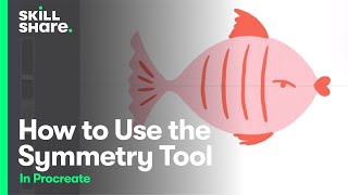 How to Use the Procreate Symmetry Tool [upl. by Imorej]