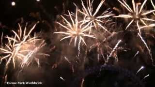 London New Years Eve Fireworks 2012 [upl. by Annayoj]