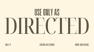 Use Only As Directed [upl. by Retsae]