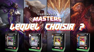 Analyse des decks préconstruits de Commander Masters [upl. by Ylurt]