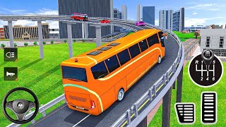 Juegos de Carros 🚧🚎Real Public Transporting Simulator 2024 🚨Android Gameplay [upl. by Olraced87]