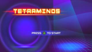 Tetraminos Title Screen Xbox One PS4 [upl. by Dari990]