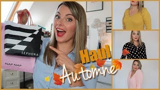 🍁FALL HAUL⎪Mode et beauté⎪Je suis prête pour lautomne🍁 [upl. by Notslah]