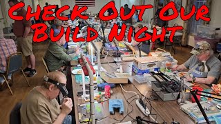 A look into our Model Club Build Night April 2024 [upl. by Olinad]