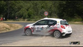 RALLYE BAGNOLS LES BAINS 2023 SHOW AND MISTAKES [upl. by Ahsurej410]