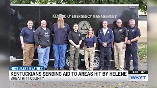 Kentuckians preparing to help flood survivors in east Tennessee west North Carolina [upl. by Valente]