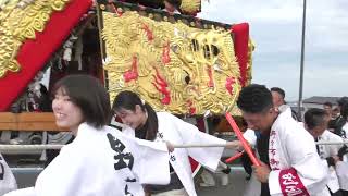 西条祭り 石岡神社祭礼 野々市 20241015 石岡神社 祭りまつり西条祭り石岡神社氷見野々市みこし太鼓台だんじり西条市石岡神社 [upl. by Eniamsaj]