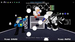 Playing Roblox Funky Friday with a Fan VS Undertale  Roblox FNF [upl. by Ayota228]