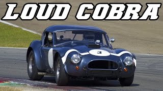 very loud AC COBRA with straight exhaust and ex F1 driver [upl. by Burnside]