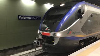 TRENI NELLA NUOVA FERMATA PALERMO LIBERTÀ [upl. by Atul708]