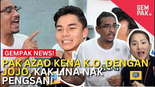 Pak Azad Fight Dengan Jojo Ghazali Kak Lina Nak Pengsan  Gempak News [upl. by Atin]