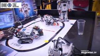 First Look Reviews Lego Mindstorm NXT 20 [upl. by Poppas]