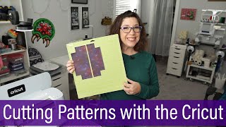 How to Cut Pattern Pieces with the Cricut Maker [upl. by Arlin]