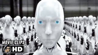 I ROBOT CLIP COMPILATION 2 2004 Will Smith [upl. by Klarrisa]