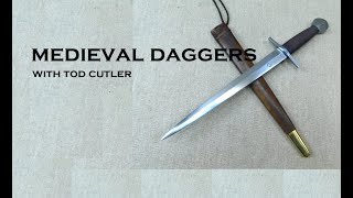 Medieval Dagger Types  With Tod Cutler maker to Outlaw King [upl. by Philip604]