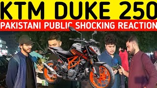 KTM DUKE 250 I KTM NEW BIKE 2024 I KTM DUKE 2024 I NEW INDIAN BIKE I PAKISTANI PUBLIC REACTION [upl. by Baudin482]