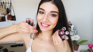 ASMR Lipstick Application ♡ Mouth sounds Tapping Closeup [upl. by Shamrao479]