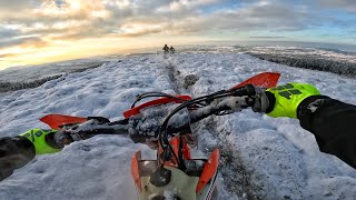 Riding My KTM in Ridiculous Conditions [upl. by Connolly163]