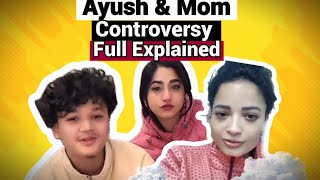 Ayush Singh Thakuri And Mom Controversy Full Explained [upl. by Jerrold]