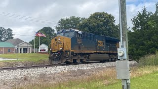 CSX L83714 rolls thru Grovetown GA [upl. by Starobin396]