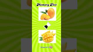 Memory Test Game Quiz Part 4  memorytest quiztime braingames shortsvideo [upl. by Fleur746]