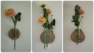 Reagenzglas Vase  DIY  3 Varianten [upl. by Allyson]