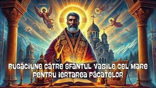 🙏 Rugăciune către Sfântul Vasile cel Mare – Iertare și Mângâiere Divină ✨💖 [upl. by Leahcimluap]