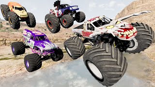 Monster Truck Mud Battle 29  BeamNG Drive  Griffs Garage [upl. by Dart]