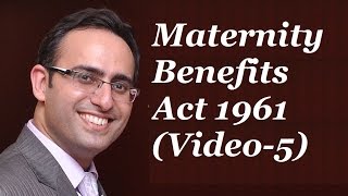 Maternity Benefits Act 1961 Video 5  Sec 6 Notice to claim Maternity Benefit amp Payment [upl. by Michaela]