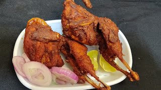 Teetar fry  quail fry  तीतर फ्राई बटेर फ्राई bangalore food diaries [upl. by Ludlew853]