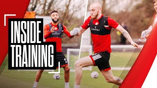 McBurnie Strikes 💥  First Team amp GK Training over the International Break  Inside Shirecliffe [upl. by Asiuol914]