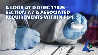 A Look at ISOIEC 170252017  Section 77 amp Associated Requirements Within PL1 [upl. by Aznofla]