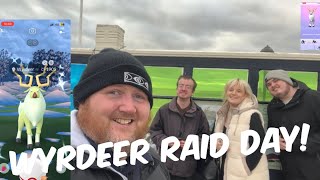 WYRDEER RAID DAY IN POKEMON GO [upl. by Aydni]