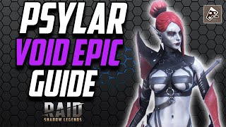 PSYLAR  MASTER OF CONTROL  GUIDE amp GAMEPLAY  RAID SHADOW LEGENDS [upl. by Vories]